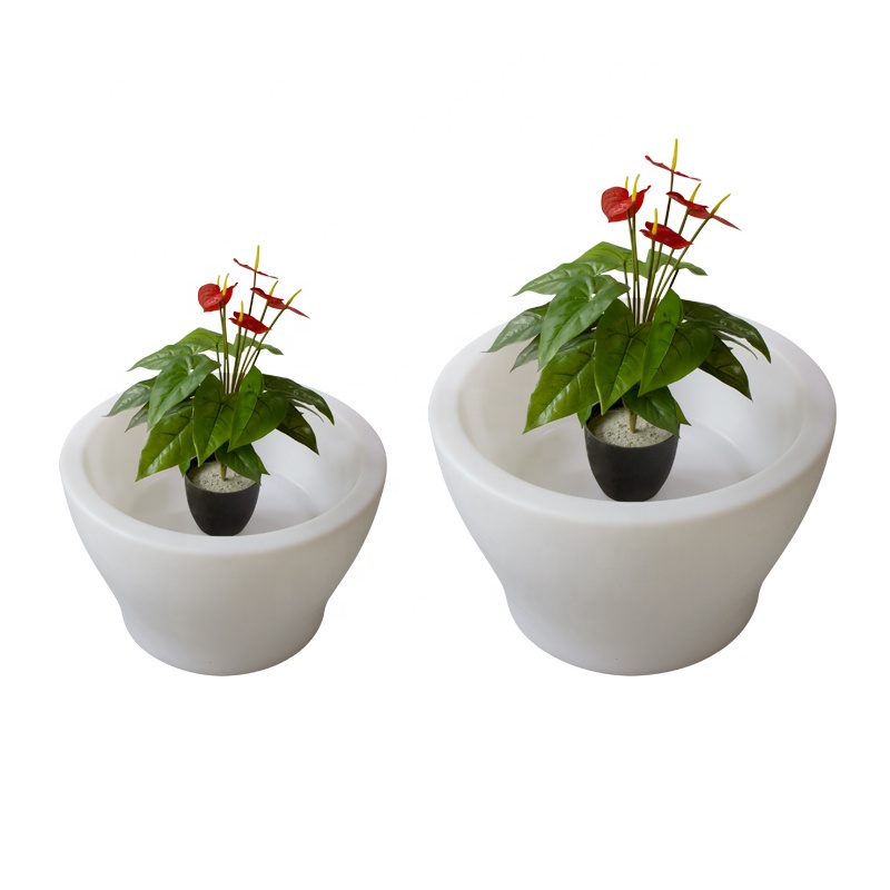 Smart Garden Weed - 高級モダンガーデン用プラスチック製植木鉢、スマートフラワーポット、家庭用、パーティー用、除草用