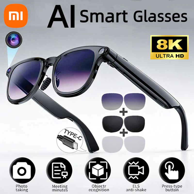 Smart Garden Xiaomi - Xiaomi AIスマートグラス 8K HDカメラ LEDライト 翻訳対話