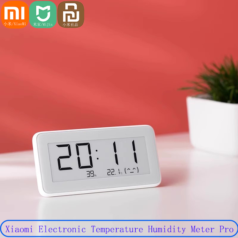 Smart Garden Xiaomi - Xiaomi スマート屋外湿度計 電子デジタル時計 LCD 温度測定ツール 室内