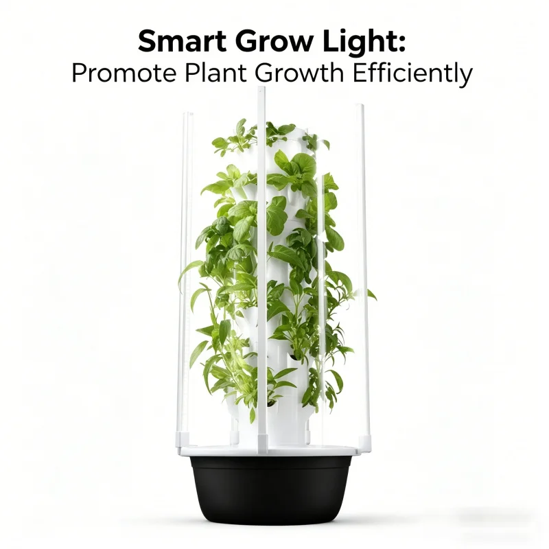 5層式スペースツリー水耕栽培タワー 室内スマート野菜ハーブプ - Smart Garden Indoor のレビューと価格