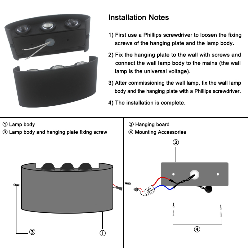 2W 4W 6W 8W 10W 12W LEDウォールライト - Smart Garden Indoor のレビューと価格