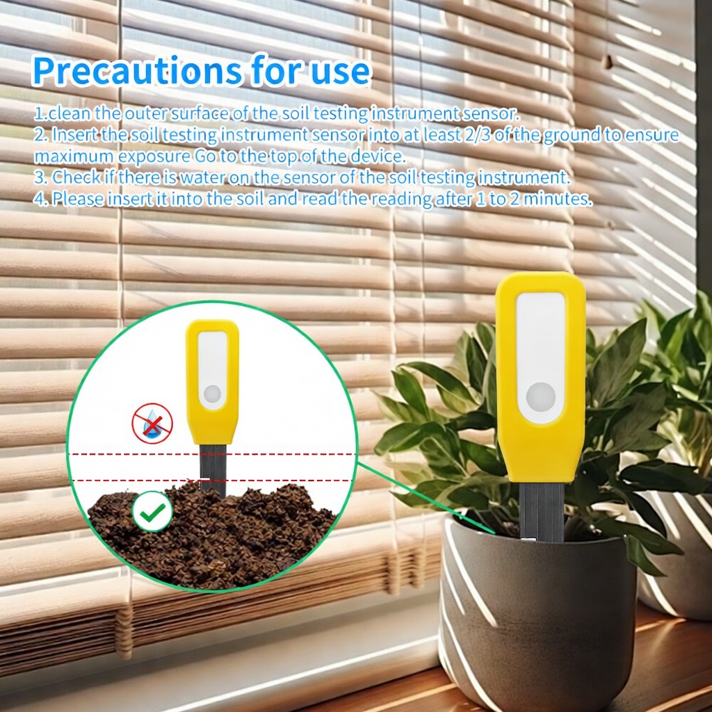 WiFi 土壌モニター Tuya スマート温度および湿度セン - Smart Garden Indoor のレビューと価格