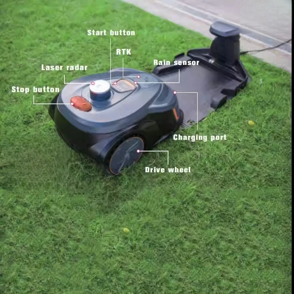 スマートワイヤレスロボット芝刈り機 ガーデン除草ミニ芝刈り機 - Smart Garden Weed のレビューと価格