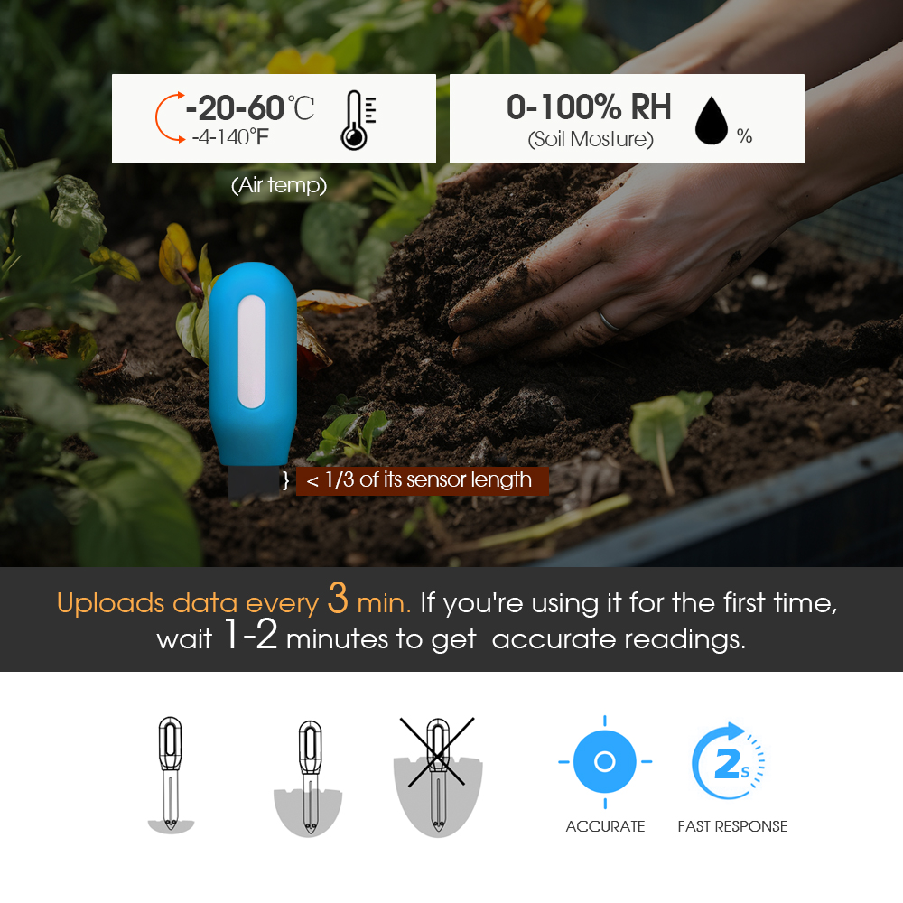 1 個 Tuya Zigbee 土壌センサー湿度温度水分検出 - Smart Garden Home Assistant のレビューと価格