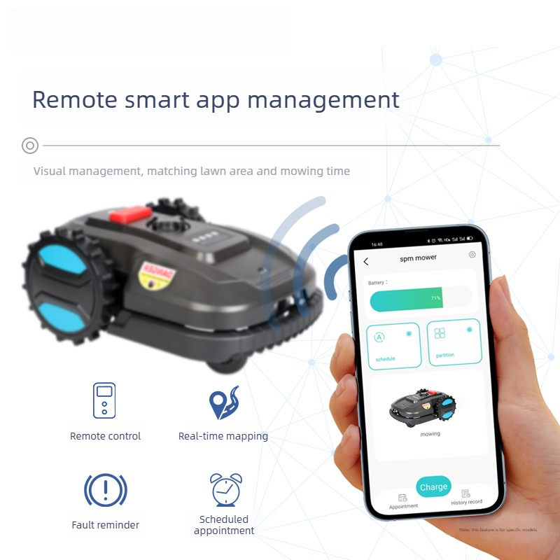 インテリジェント自動芝刈りロボットスマートホーム小型除草トリ - Smart Garden Weed のレビューと価格