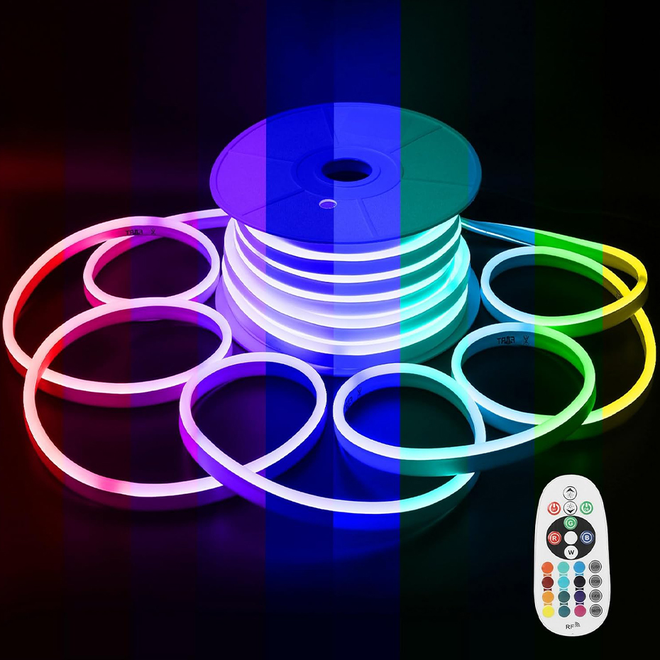 スマートRGB LEDネオンライト EU/UK/AUプラグ  - Smart Garden Uk のレビューと価格