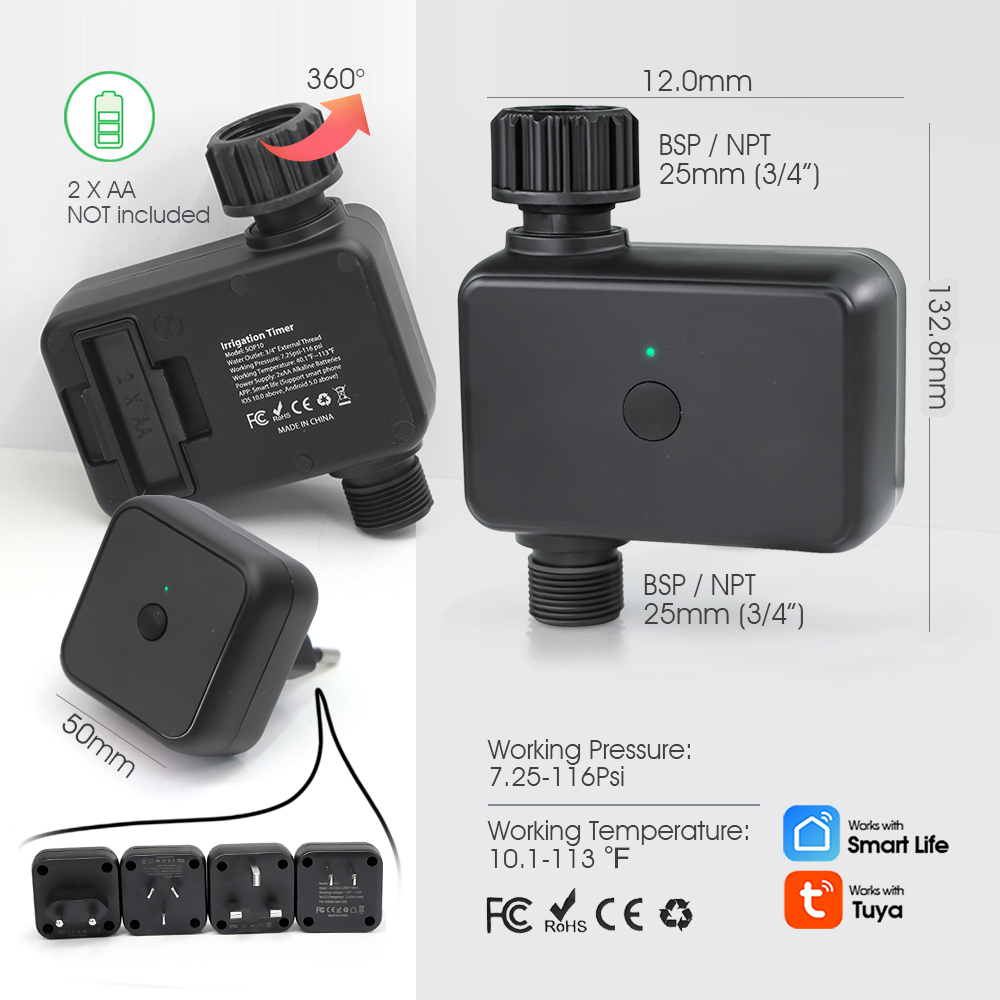スマート Wifi タイマー ゲートウェイ EU/US/UK - Smart Garden Uk のレビューと価格