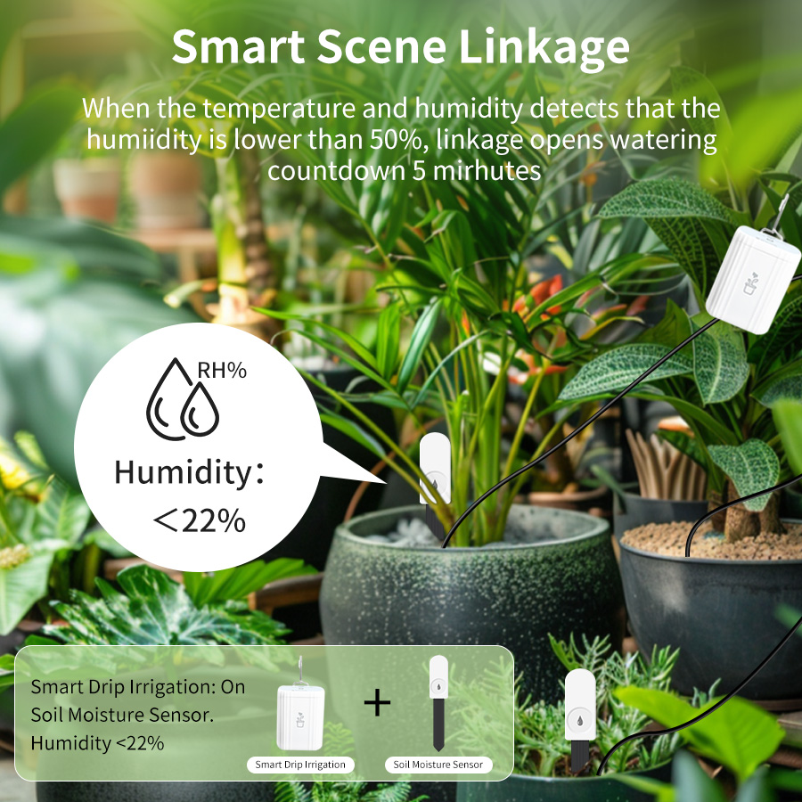ZigBee スマート土壌水分センサー温度および湿度計 Zi - Smart Garden Home Assistant のレビューと価格
