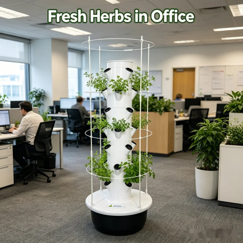 スマート垂直水耕栽培タワー屋内庭園システム - 家庭用野菜ハ - Smart Garden Indoor のレビューと価格