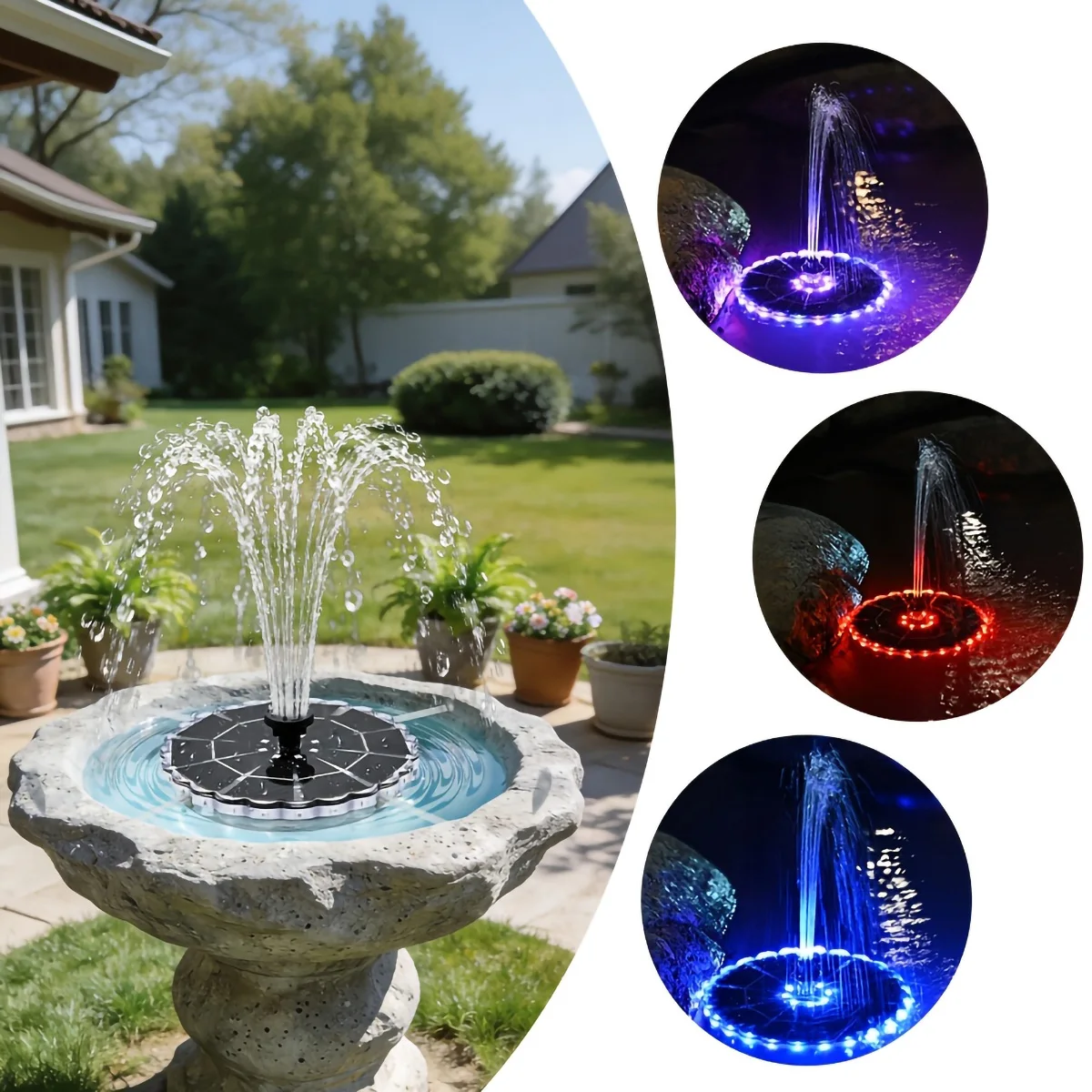 3.5W屋外ソーラー噴水、庭園用、屋内池用ソーラーポンプキッ - Smart Garden Indoor のレビューと価格