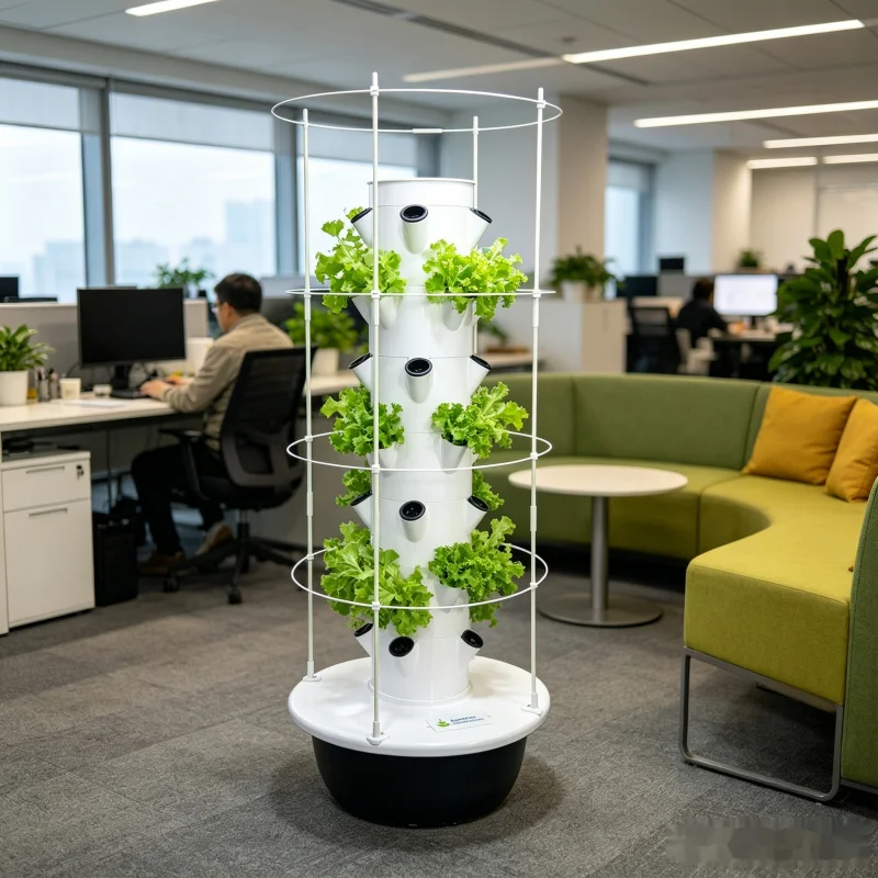 スペースツリー5層式垂直水耕栽培タワー 室内スマート野菜プラ - Smart Garden Indoor のレビューと価格