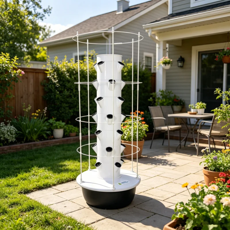 スペースツリー5層式垂直水耕栽培タワー 室内スマート野菜プラ - Smart Garden Indoor のレビューと価格