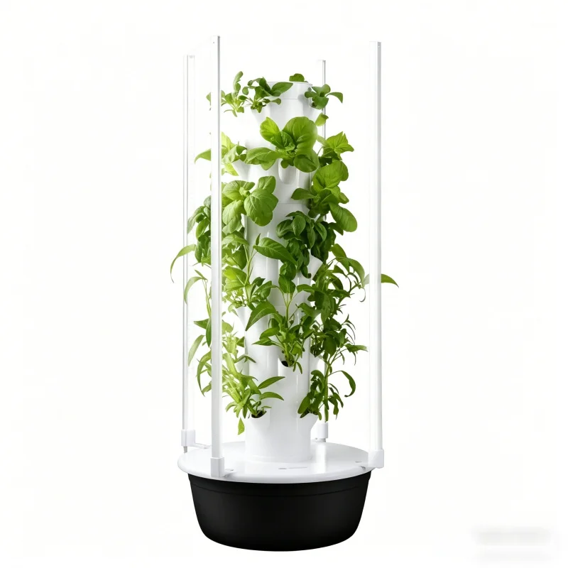 スペースツリー垂直水耕栽培タワー スマート野菜プランター 室 - Smart Garden Indoor のレビューと価格